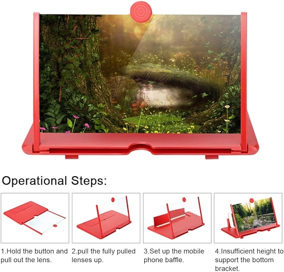 3D Mobile Screen Magnifier zambeel