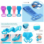 Exfoliating Back Scrubber for Shower zambeel