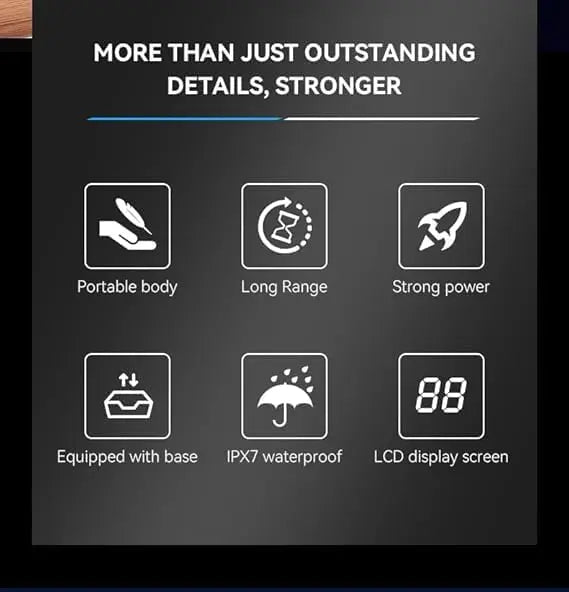 Kemei KM-1840 IPX7 Waterproof Body & Bikini Trimmer | LED Display | ماكينة إزالة الشعر zambeel