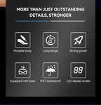 Kemei KM-1840 IPX7 Waterproof Body & Bikini Trimmer | LED Display | ماكينة إزالة الشعر zambeel