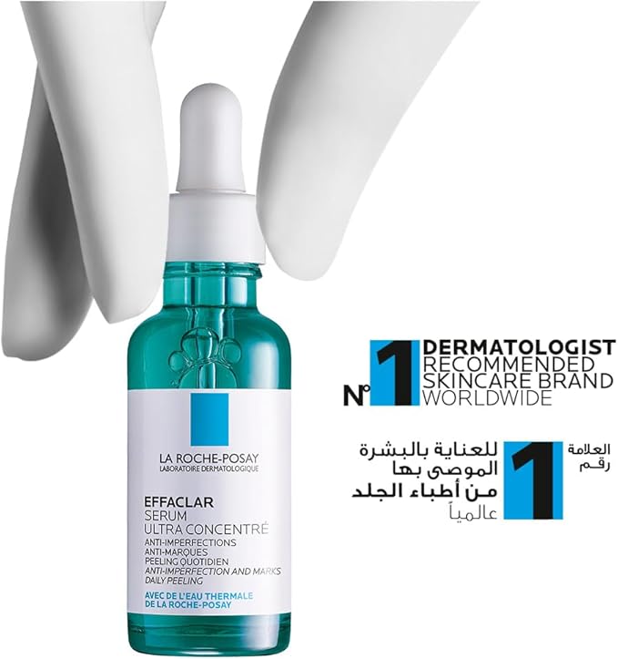 La Roche-Posay Effaclar Ultra Concentrated Serum – Acne Treatment & Pore Refining Face Serum (30ml) zambeel