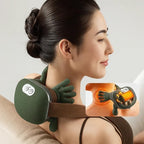 Electric Shoulder & Neck Massager – Deep Tissue Kneading + Heat Therapy for Pain Relief Riwajh
