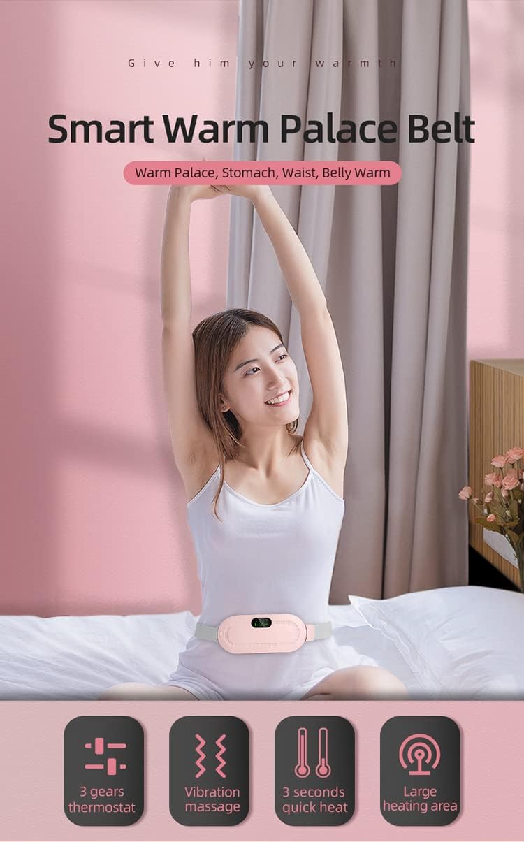 Period Pain Relief Belt – Wireless Heat Comfort zambeel