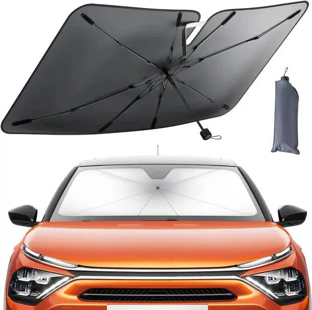 !احمِ زجاج سيارتك من شمس الصيف الحارقة Car Sun Shade, protect your Car from direct sun heat! 🔥 zambeel