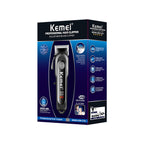Professional Hair & Beard Trimmer for Men – Cordless Rechargeable Grooming Tool zambeel