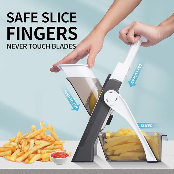 4-in-1 Adjustable Vegetable Chopper | Cut, Slice & Dice zambeel