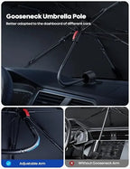 !احمِ زجاج سيارتك من شمس الصيف الحارقة Car Sun Shade, protect your Car from direct sun heat! 🔥 zambeel