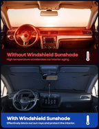 !احمِ زجاج سيارتك من شمس الصيف الحارقة Car Sun Shade, protect your Car from direct sun heat! 🔥 zambeel
