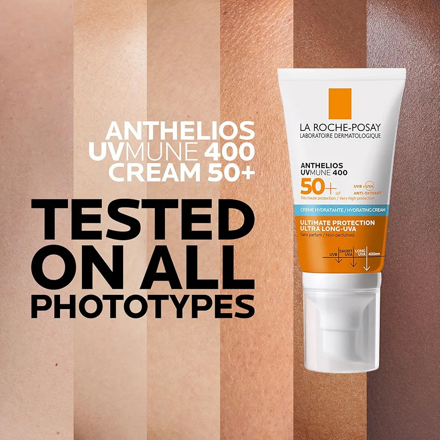 La Roche-Posay Anthelios Anti-Shine Sunscreen SPF 50 – Oil Control & Matte Finish for Oily Skin zambeel