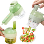 Wireless Electric Garlic Masher & Chopper – Multi-Purpose Kitchen Tool zambeel