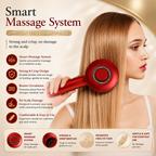 Electric Scalp Massage Brush – Oil Applicator with Red & Blue Light Therapy OasisPicks