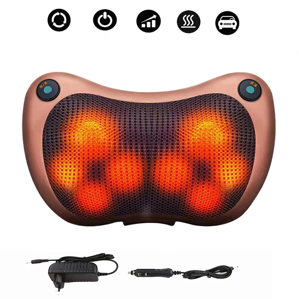 Electric Neck and Body Massager Pillow zambeel