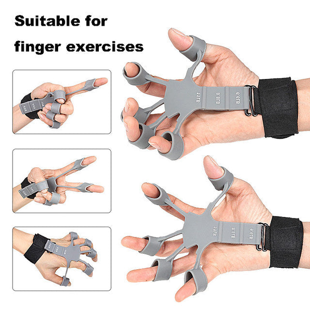 IronClad Hook Grip Strength Trainer, 6 Resistant Level Grip Strength Kit zambeel