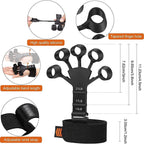 IronClad Hook Grip Strength Trainer, 6 Resistant Level Grip Strength Kit zambeel