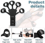 IronClad Hook Grip Strength Trainer, 6 Resistant Level Grip Strength Kit zambeel