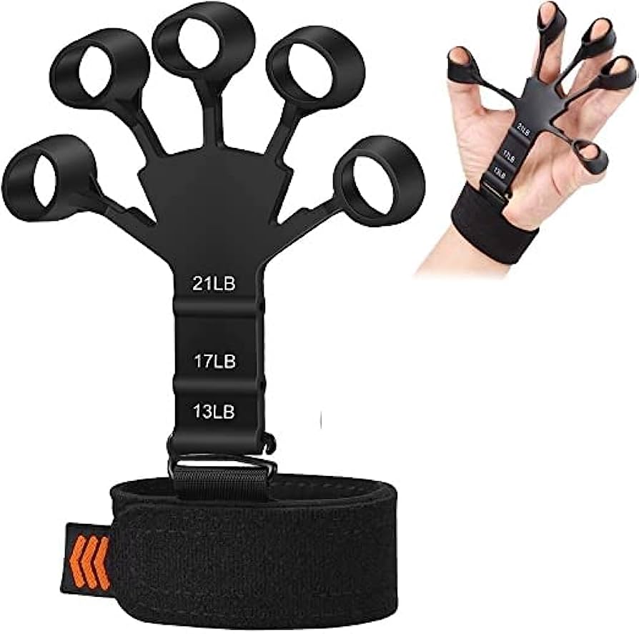 IronClad Hook Grip Strength Trainer, 6 Resistant Level Grip Strength Kit zambeel