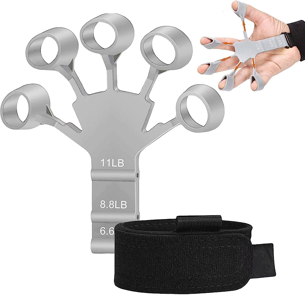 IronClad Hook Grip Strength Trainer, 6 Resistant Level Grip Strength Kit zambeel