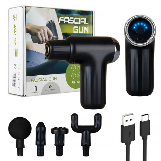 FH-820 Muscle Massage Gun with 4 Attachments zambeel
