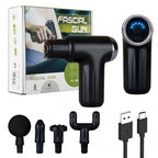 FH-820 Muscle Massage Gun with 4 Attachments zambeel