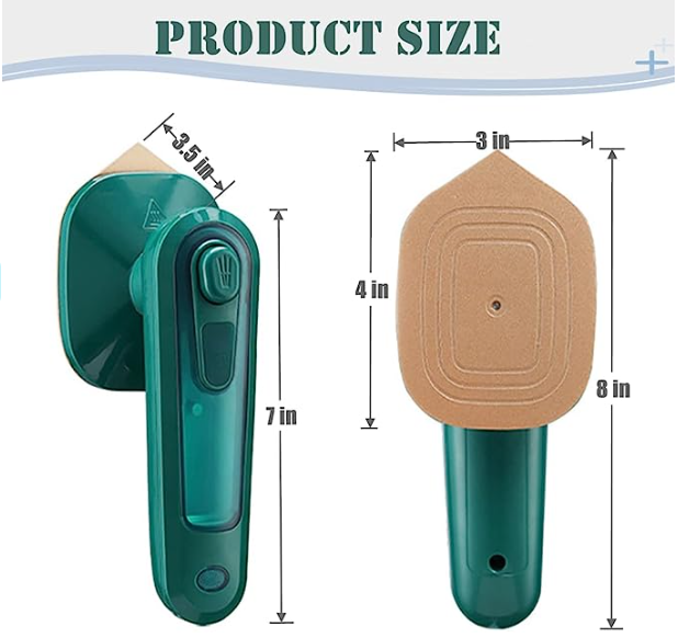 Portable Mini Ironing Machine For Home or Travel zambeel