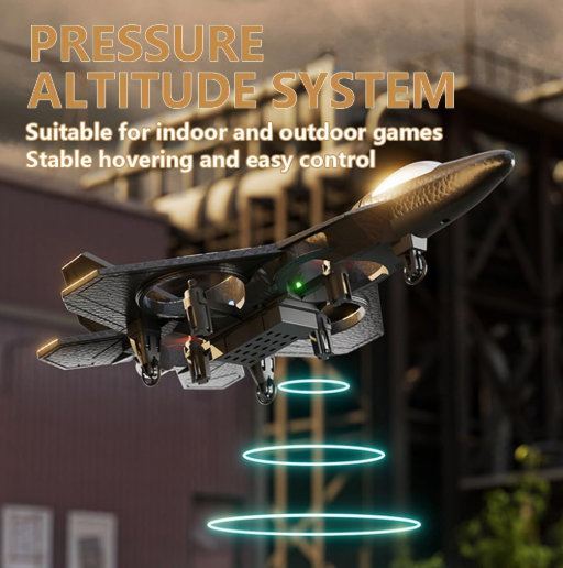 TAK TAK RC Fighter Jet Drone | 2.4G Stunt Plane with LED Lights OasisPicks