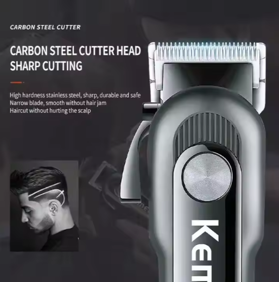 Professional Hair & Beard Trimmer for Men – Cordless Rechargeable Grooming Tool zambeel