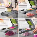 Nicer Dicer: All-in-One Fruit & Vegetable Cutter Set zambeel