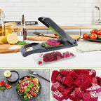 Nicer Dicer: All-in-One Fruit & Vegetable Cutter Set zambeel