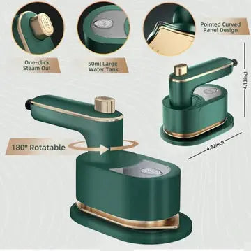 Portable Mini Travel Clothes Iron zambeel