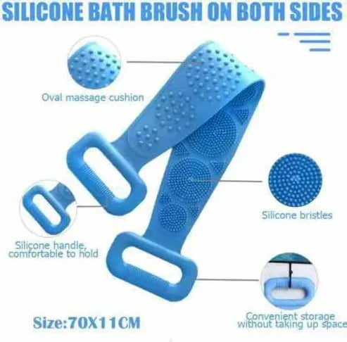 Exfoliating Back Scrubber for Shower zambeel