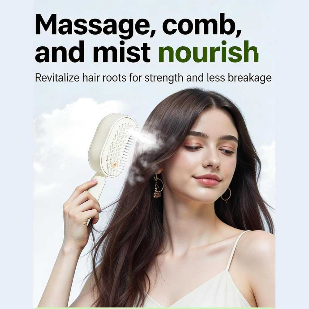Steam Brush | Rechargeable Detangling Tool with Oil OASIS PICKS