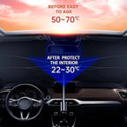 !احمِ زجاج سيارتك من شمس الصيف الحارقة Car Sun Shade, protect your Car from direct sun heat! 🔥 zambeel