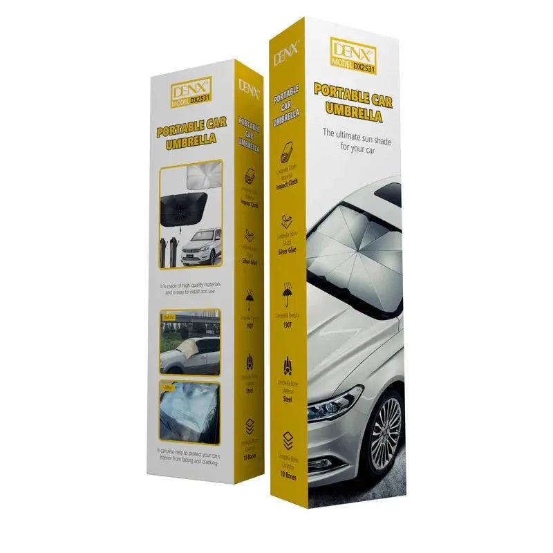 !احمِ زجاج سيارتك من شمس الصيف الحارقة Car Sun Shade, protect your Car from direct sun heat! 🔥 zambeel