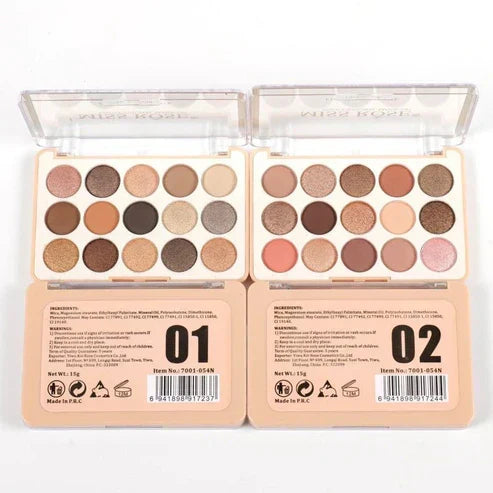 12-Color Glam Eyeshadow Palette – Matte & Shimmer Shades for Every Look zambeel