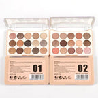 12-Color Glam Eyeshadow Palette – Matte & Shimmer Shades for Every Look zambeel
