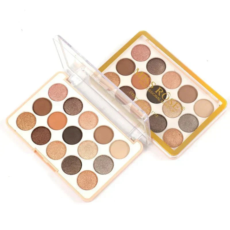 12-Color Glam Eyeshadow Palette – Matte & Shimmer Shades for Every Look zambeel