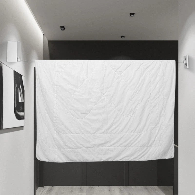 Retractable Telescopic Clothesline Rope for Indoor & Outdoor Clothes Drying zambeel