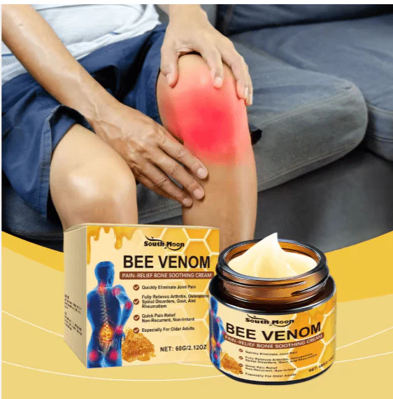 South Moon Bee Venom Pain Relief Cream for Arthritis, Muscle & Joint Discomfort (Original) zambeel