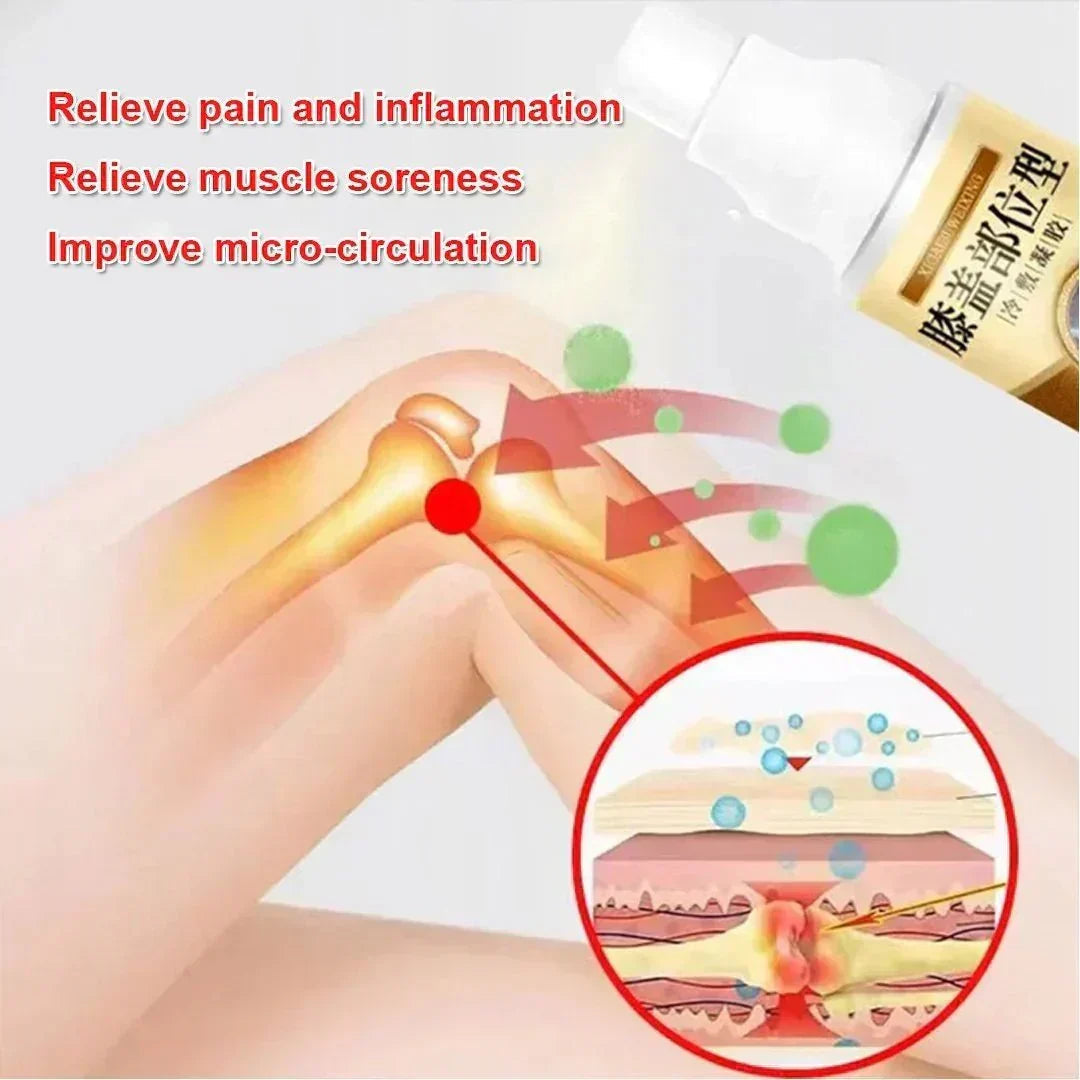 Fast-Acting Knee Pain Relief Cold Spray zambeel
