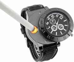 New Military USB Lighter Watch Men's zambeel