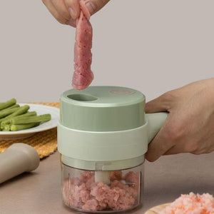 Wireless Electric Garlic Masher & Chopper – Multi-Purpose Kitchen Tool zambeel